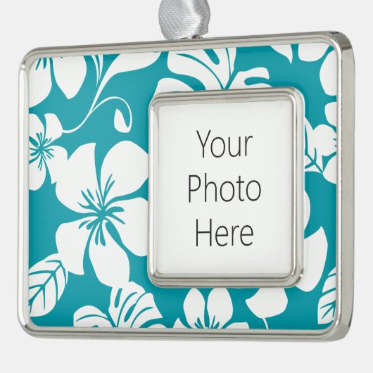 PINK BIKINI (AQUAMARINE) Rahmen-Ornament SILBER (Links)