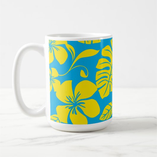 PINK BIKINI (BLAU/GELB) KAFFEETASSE (Links)
