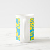 PINK BIKINI (BLAU/GELB) PORZELLANTASSE (Rückseite)