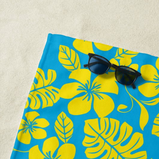 PINK BIKINI (BLAU/GELB) STRANDTUCH (Beispiel)