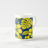 PINK BIKINI (BLAU/GELBE) KNOCHENCHINA TASSE (Vorderseite Rechts)