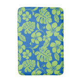 PINK BIKINI (BLAU/GRÜNE) BADEMATTE (Vorderseite Vertikal)