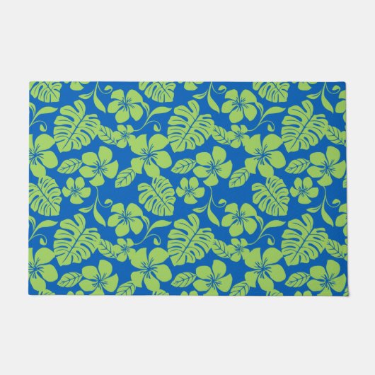 PINK BIKINI (BLAU/GRÜNE) FUßMATTE (Vorderseite)