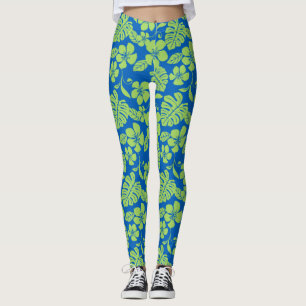 PINK BIKINI (BLAU/GRÜNE) LEGGINGS