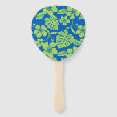 PINK BIKINI (BLAU/GRÜNE) Set Fans Fächer (Rückseite)