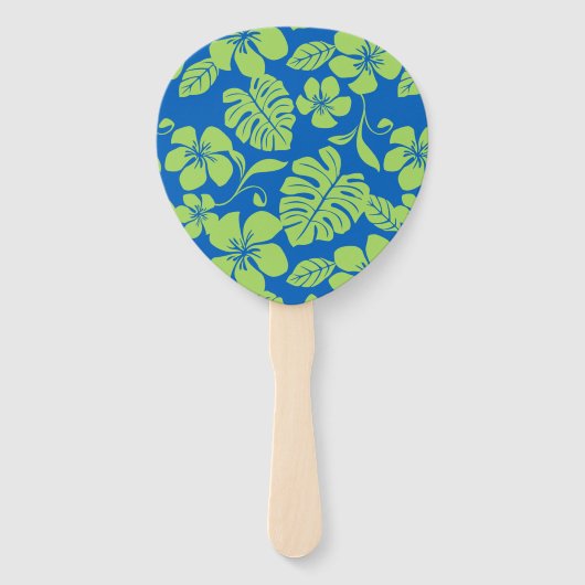 PINK BIKINI (BLAU/GRÜNE) Set Fans Fächer (Vorderseite)