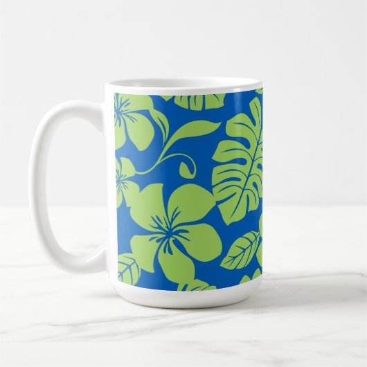 PINK BIKINI (BLAU/GRÜNE) Tasse (Links)