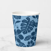 PINK BIKINI (BLUE x 2) Pappbecher (Rückseite)