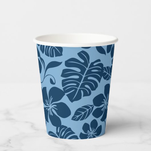 PINK BIKINI (BLUE x 2) Pappbecher (Rückseite)