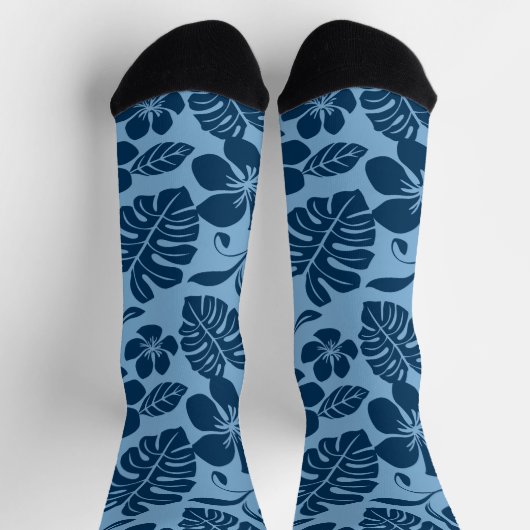 PINK BIKINI (BLUE x 2) Socken (Oben)