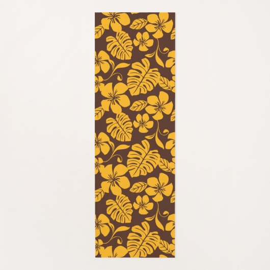 PINK BIKINI (BROWN/GOLD) YOGAMATTE (Vorderseite)