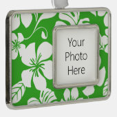 PINK BIKINI (CITRUS GREEN) Rahmen-Ornament SILBER (Rechts)