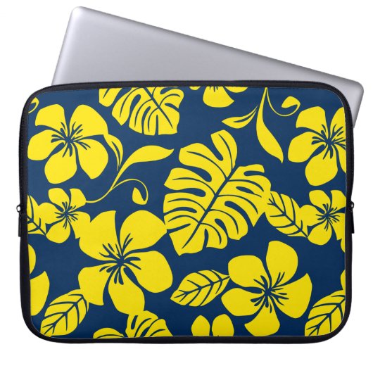 PINK BIKINI (DARK BLUE/YELLOW) LAPTOPSCHUTZHÜLLE (Vorderseite)