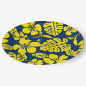 PINK BIKINI (DARK BLUE/YELLOW) PAPPTELLER (Schrägansicht)