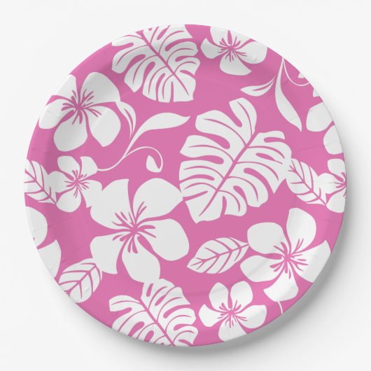 PINK BIKINI (FLAMINGO PINK) PAPPTELLER (Vorderseite)