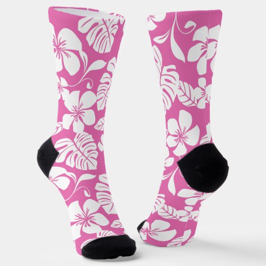 PINK BIKINI (FLAMINGO PINK) SOCKEN (Gewinkelt)