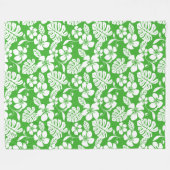 PINK BIKINI (GRASS GREEN) FLEECEDECKE (Vorderseite (Horizontal))