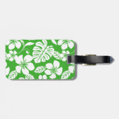 PINK BIKINI (GRASS GREEN) LUGGAGE TAG GEPÄCKANHÄNGER (Rückseite horizontal)