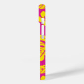 PINK BIKINI (HOT PINK/YELLOW) Case-Mate iPhone HÜLLE (Rückseite / Links)