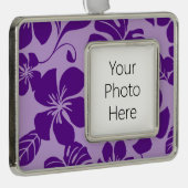 PINK BIKINI (LILA x 2) Rahmen-Ornament Silber (Rechts)