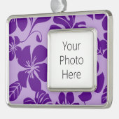 PINK BIKINI (LILA x 2) Rahmen-Ornament Silber (Links)