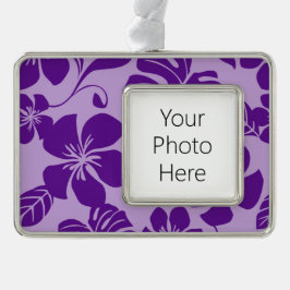 PINK BIKINI (LILA x 2) Rahmen-Ornament Silber