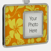 PINK BIKINI (MANDARINE/GELB) Rahmen-Ornament SILBER (Rechts)