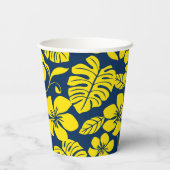 PINK BIKINI (NAVY/YELLOW) PAPPBECHER (Rückseite)