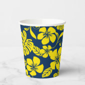PINK BIKINI (NAVY/YELLOW) PAPPBECHER (Links)