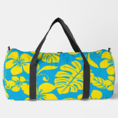 PINK BIKINI PATTER IN BLAU/GELB DUFFLE BAG (Vorderseite)