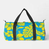 PINK BIKINI PATTER IN BLAU/GELB DUFFLE BAG (Vorderseite)