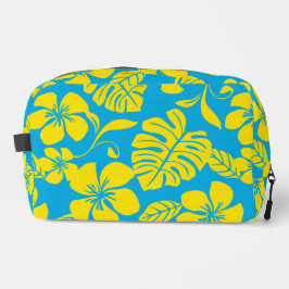 PINK BIKINI PATTER IN BLAU/GELB WASCHBEUTEL