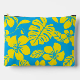 PINK BIKINI PATTER IN BLAU/GELB ZUBEHÖRTASCHE