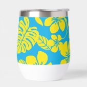 PINK BIKINI PATTER IN BLAU UND GELB (Links)