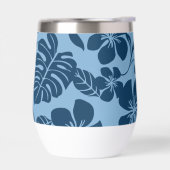 PINK BIKINI-PATTER IN BLAU x 2 (Links)