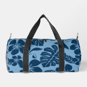 PINK BIKINI-PATTER IN BLAU x 2 Duffle Bag (Rückseite)