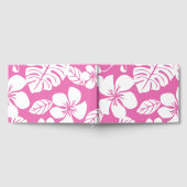 PINK BIKINI PATTER IN FLAMINGO PINK GÄSTEBUCH (Voll)