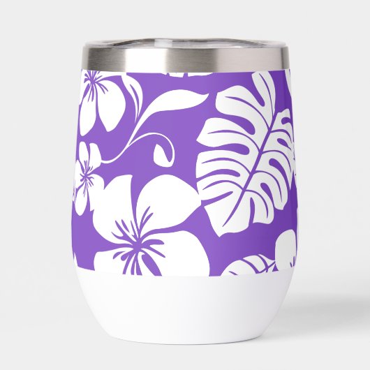 PINK BIKINI PATTER IN GRAPE (Rückseite)