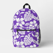 PINK BIKINI PATTER IN GRAPE BEDRUCKTER RUCKSACK (Vorderseite)