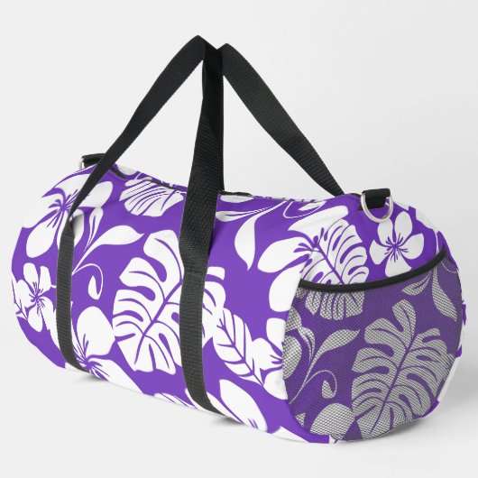PINK BIKINI PATTER IN GRAPE DUFFLE BAG (Rechte Ecke)