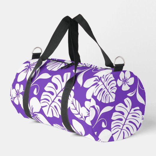 PINK BIKINI PATTER IN GRAPE DUFFLE BAG (Linke Seite)