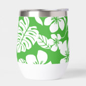 PINK BIKINI PATTER IN GRASS GREEN (Links)