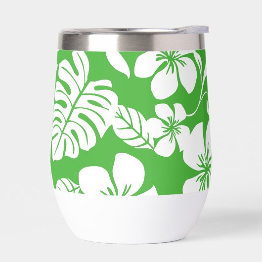 PINK BIKINI PATTER IN GRASS GREEN (Links)