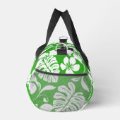 PINK BIKINI PATTER IN GRASS GREEN DUFFLE BAG (Rechts)