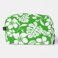 PINK BIKINI PATTER IN GRASS GREEN
