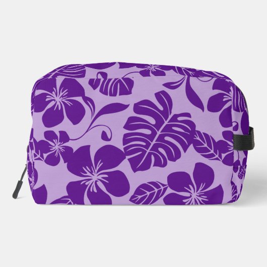 PINK BIKINI-PATTER IN LILA x 2 Waschbeutel (Rückseite)