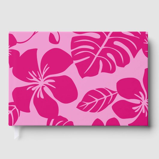 PINK BIKINI-PATTER IN PINK x 2 Gästebuch (Vorderseite)