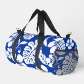 PINK BIKINI PATTER IN ROYAL BLAUE DUFFLE BAG (Rechte Ecke)