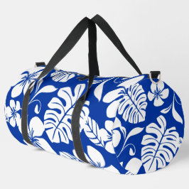 PINK BIKINI PATTER IN ROYAL BLAUE DUFFLE BAG