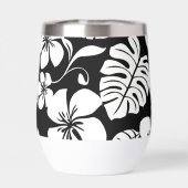 PINK BIKINI PATTER IN SCHWARZ (Rückseite)